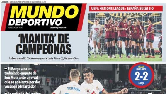 Mundo Deportivo: "Reacción joven"