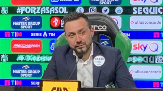 Sassuolo, De Zerbi: "Me marco como objetivo ir a un gran club, pero no de cualquier manera"
