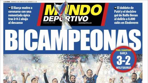 Mundo Deportivo: "Bicampeonas"