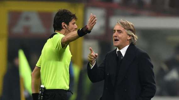 Inter, Mancini: "Sólo en Italia se expulsa a los entrenadores"