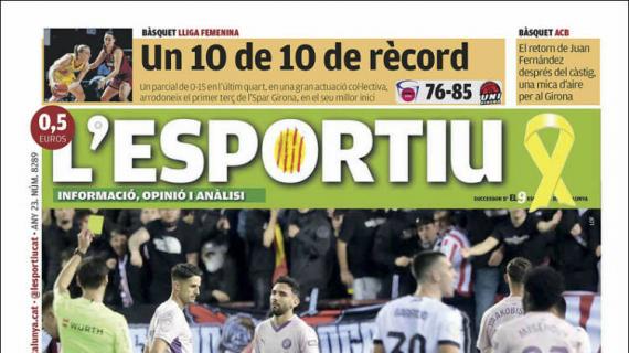 L'Esportiu,. Ed.Girona: "Espantoso"