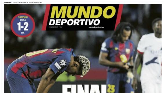 Mundo Deportivo: "Final cruel"