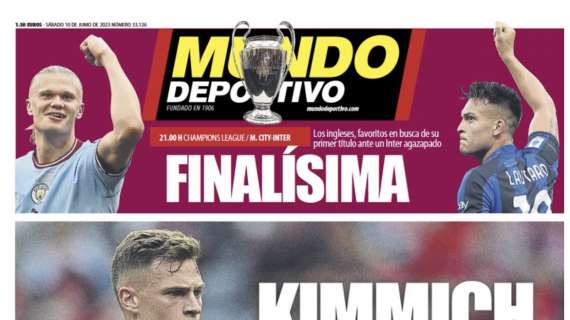 Mundo Deportivo: "Kimmich apretará"