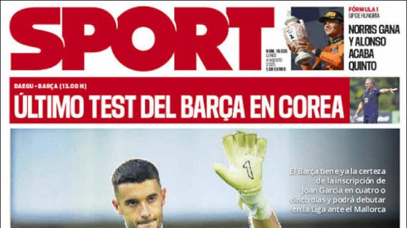 Sport: "Inscripción inminente"