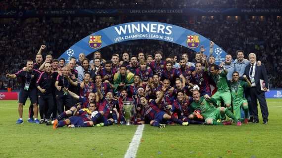 El FC Barcelona recibirá un reconocimiento de la UEFA por sus cinco Ligas de Campeones