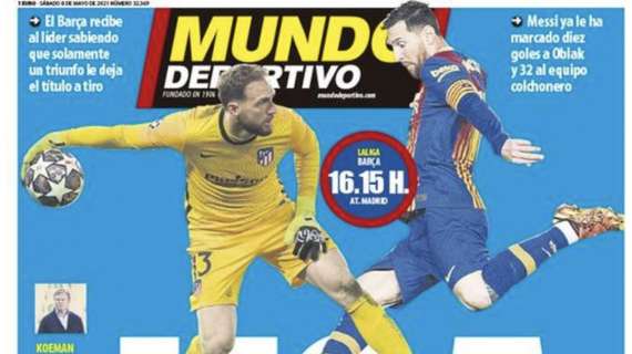 Mundo Deportivo: "Liga a una carta"