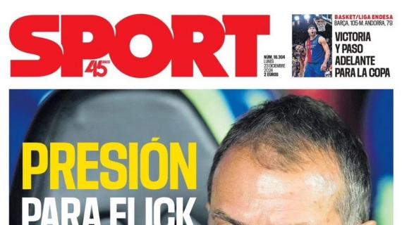 Sport: "Presión para Flick"