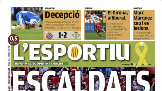L'Esportiu: "Escaldados"