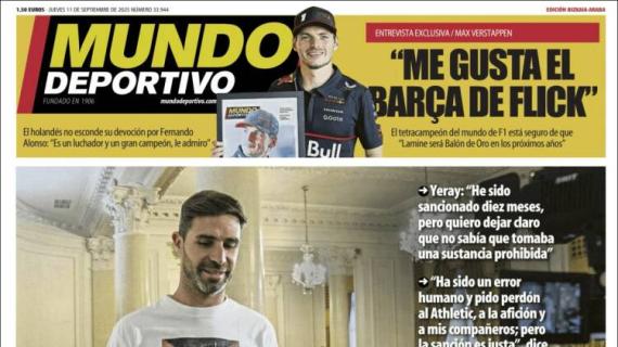 Mundo Deportivo, Ed.Vizcaya: "Alto y fuerte"