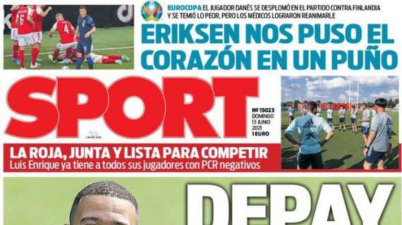Sport: "Depay, sí al Barça"