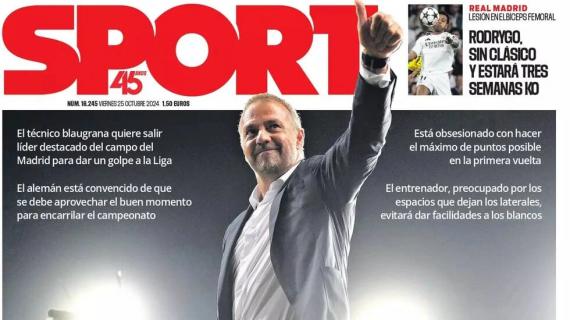 Sport: "Flick al asalto del Bernabéu"