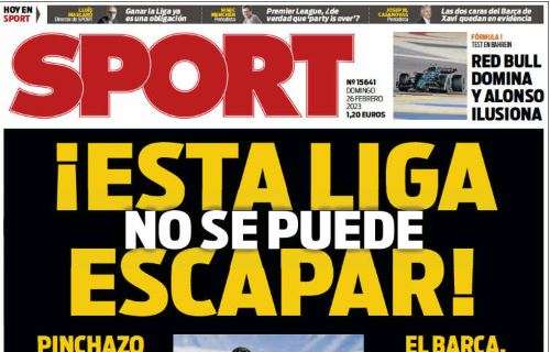 Sport: "¡Esta Liga no se puede escapar!"