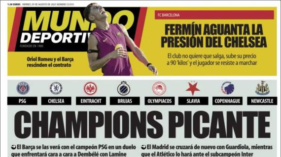Mundo Deportivo: "Champions picante"
