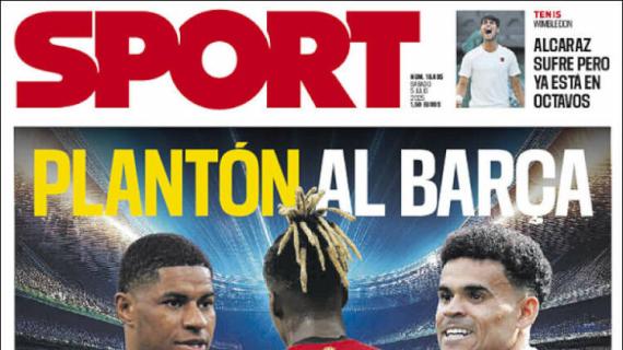 Sport: "Plantón al Barça"