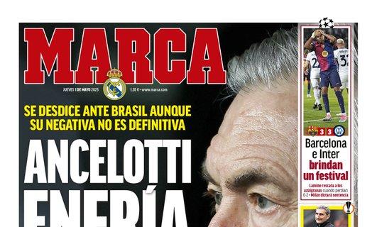 Marca: "Ancelotti enfría su fichaje"