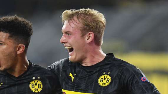 Brandt hace el cuarto gol del Borussia Dortmund (1-4)