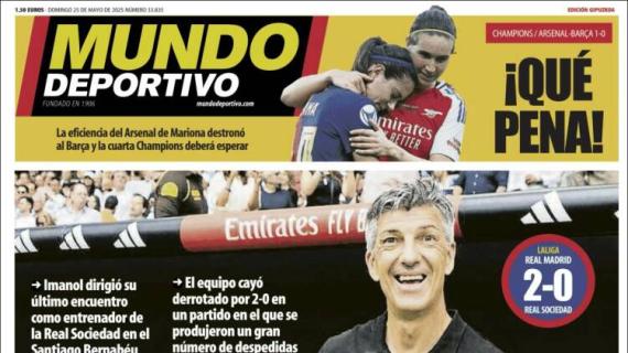 Mundo Deportivo, Ed.Guipúzcoa: "Se acabó"