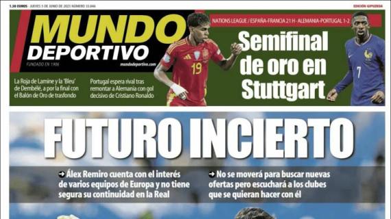 Mundo Deportivo, Ed.Guipúzcoa: "Futuro incierto"