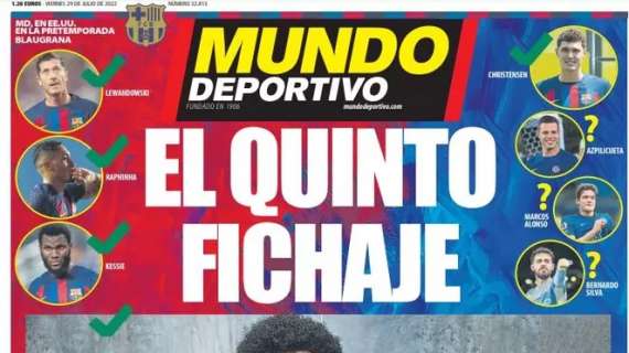 Mundo Deportivo: "El quinto fichaje"