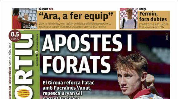 L'Esportiu, Ed.Girona: "Apuesas y agujeros"