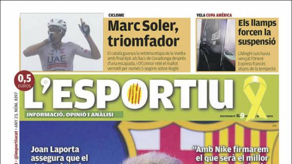 L'Esportiu: "Reparte juego"