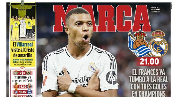 Marca: "Mbappé amenaza de nuevo"