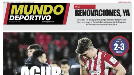 Mundo Deportivo, Ed.Vizcaya: "Agur"