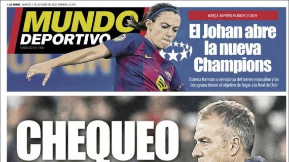 Mundo Deportivo: "Chequeo al Barça"
