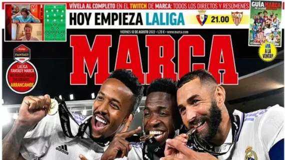 Marca: "El Madrid no ahorra en felicidad"