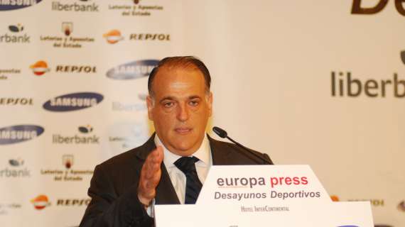 Javier Tebas, protagonista este viernes de los Desayunos Deportivos de Europa Press
