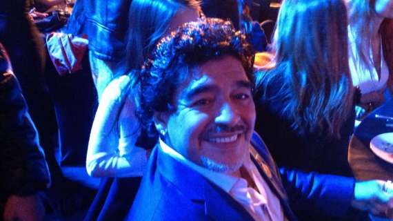 Gimnasia (LP), Maradona dirigió el entrenamiento