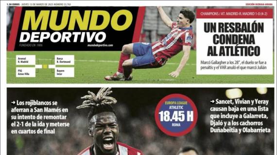 Mundo Deportivo, Ed.Vizcaya: "Al grito del León"