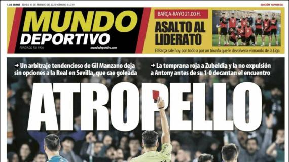 Mundo Deportivo, Ed.Guipuzcoa: "Atropello"