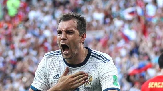 Rusia, el Akron vence con gol de Dzyuba (1-0)