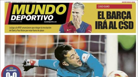 Mundo Deportivo, Ed.Vizcaya: "Susto en Las Gaunas"