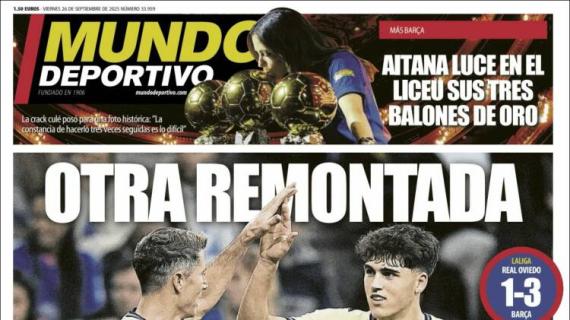 Mundo Deportivo: "Otra remontada"