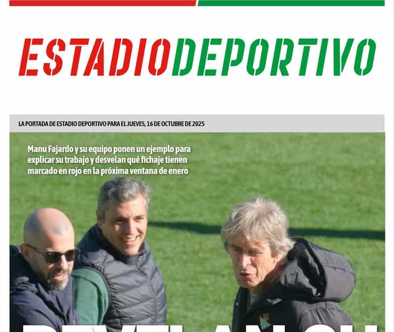 Estadio Deportivo: "Revelan su 'secreto'"