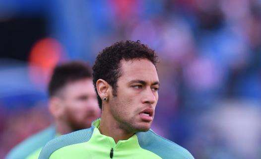 Barcelona, Neymar y Rafinha entrenan sin limitaciones