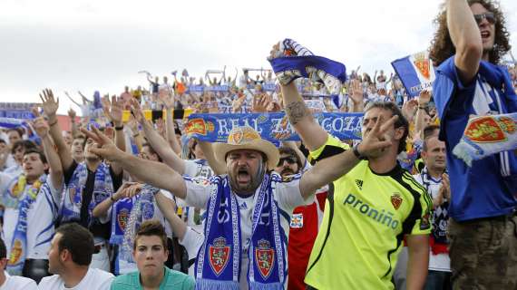 Real Zaragoza, 2.000 hinchas acompañarán al equipo a Soria