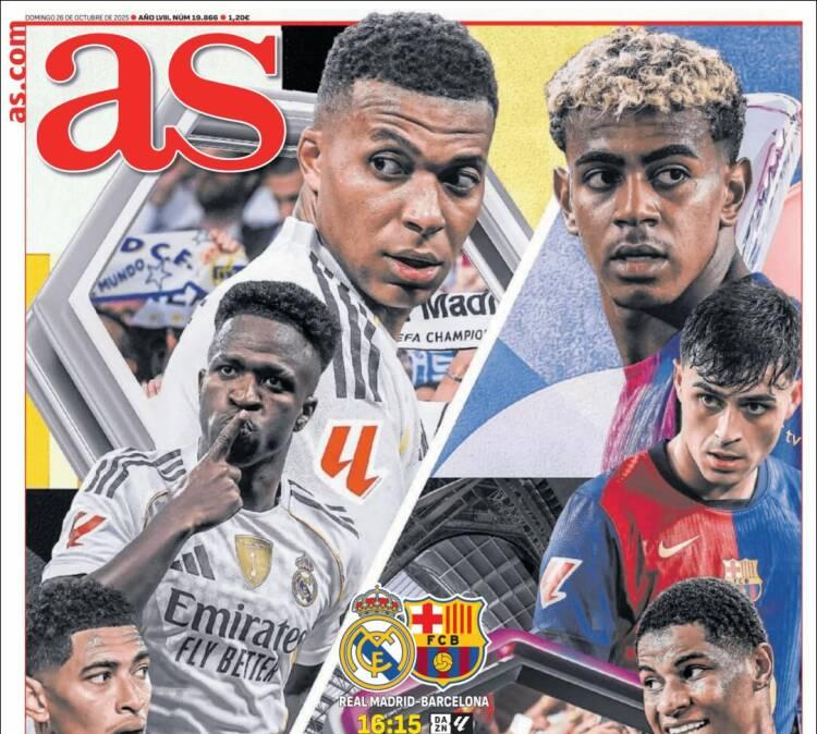 As: "Clásico por el liderato"