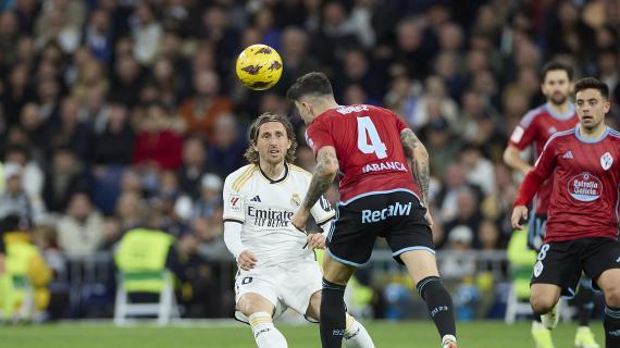 Descanso: Real Madrid - RC Celta 1-0