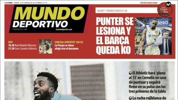 Mundo Deportivo, Ed.Vizcaya: "El tapado"