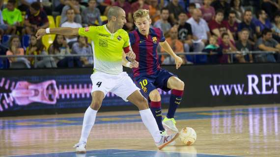 Fútbol Sala, el Barça golea al Palma Futsal y el Marfil Santa Coloma cae en Santiago