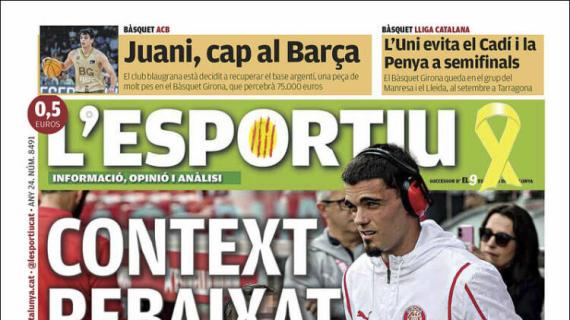 L'Esportiu, Ed.Girona: "Contexto rebajado"