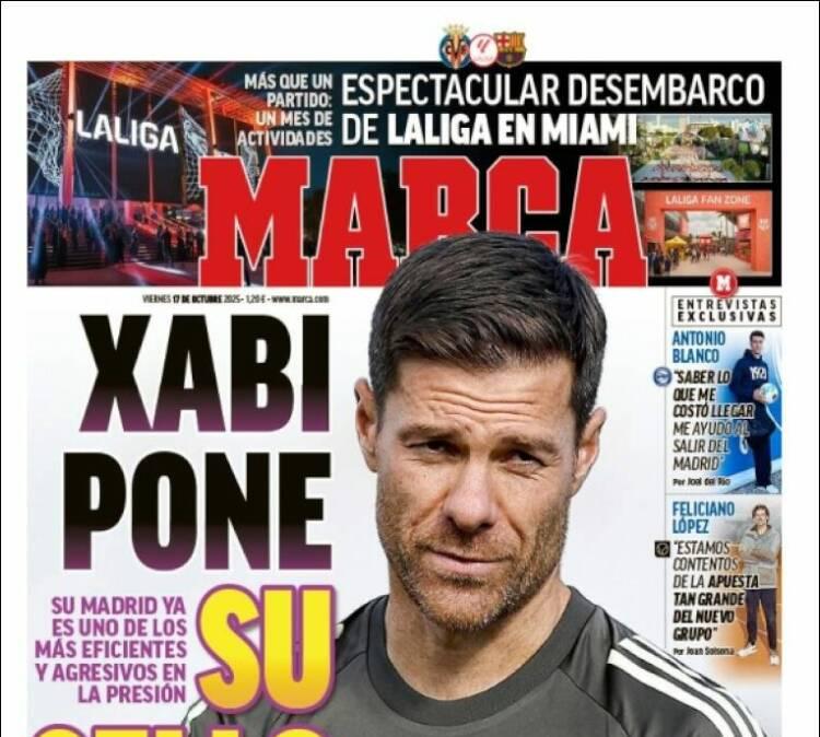 Marca: "Xabi pone su sello"