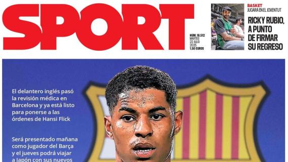 Sport: "Rashford listo para la gira"