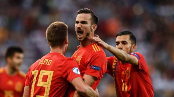 Descanso: España - Alemania 1-0