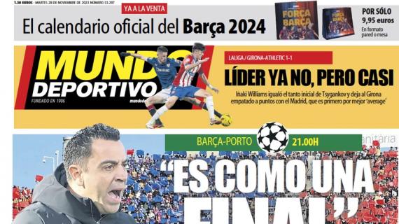 Mundo Deportivo: "Es como una final"