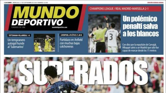Mundo Deportivo, Ed.Vizcaya: "Superados"