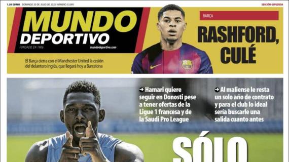 Mundo Deportivo, Ed.Guipúzcoa: "Sólo piensa en la Real"
